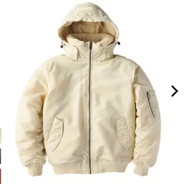 [ 완판템 ] 보아 안감 MA-1 타입 후디 에크루