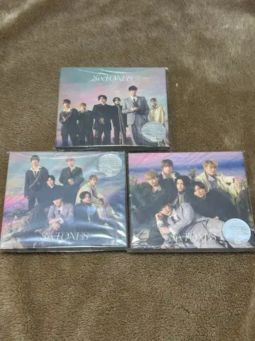 SIXTONES CD 3장 세트