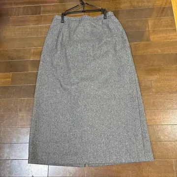 MIMO MODA 그레이 롱 스커트