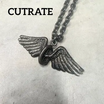 CUTRATE 컷레이트 실버 925 페더 목걸이