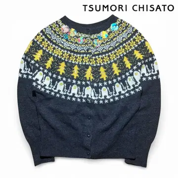 츠모리치사토 디자인 가디건 TSUMORI CHISATO