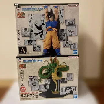 드래곤볼 40주년 제일복권 A상 손오공 라스트 원 신룡 세트