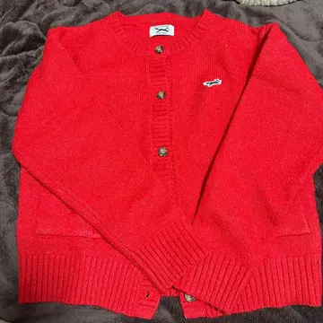 FREAK'S STORE 레드 가디건 M 사이즈