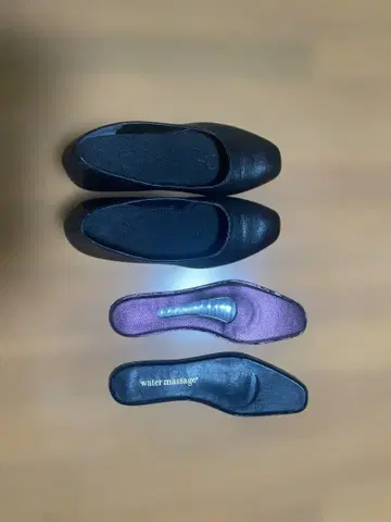 히미코 23.5cm 하이힐 4cm 물 마사지 인솔 포함