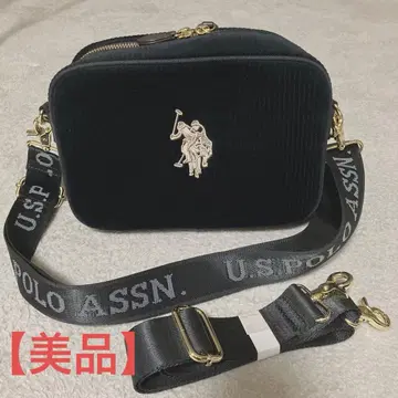 [ 새상품급 ] U.S. POLO ASSN. 코듀로이 숄더백