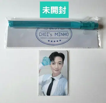 민호 민호 SHINee 공식 응원봉 트레이딩 카드