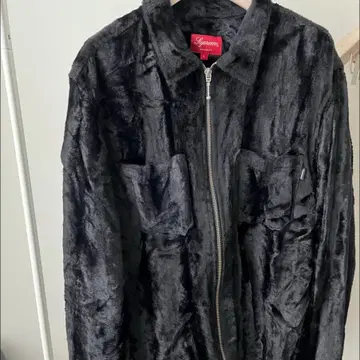 슈프림 'Cheetah Pile Zip Up Shirt' | 브랜드 중고거래 플랫폼, 번개장터