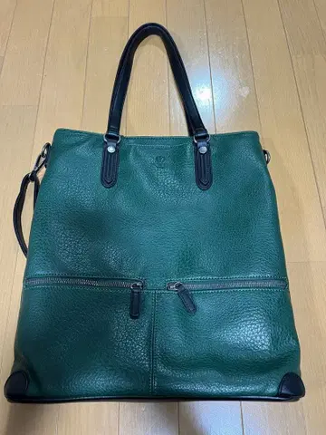 D. KELLY JAPAN 그린 토트백