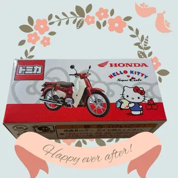 [ 미개봉 새상품 ] 드림 토미카 헬로키티 50주년 기념 혼다 슈퍼커브