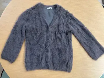 플라스테 페더얀 V넥 가디건 그레이 M