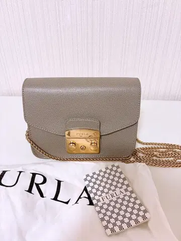 FURLA 훌라 메트로폴리스 그레이 숄더백