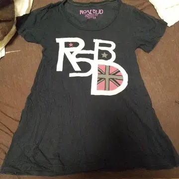 ROSIE BUD 블랙 반팔T셔츠