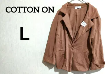 COTTON ON 브라운 테일러드 자켓 [ L ]