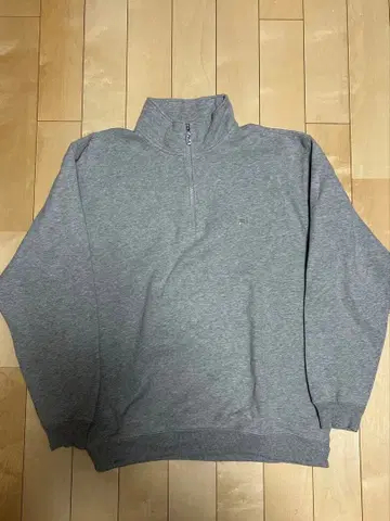 FILA 하프 지퍼 후드티