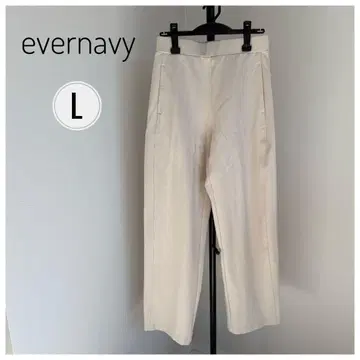 evernavy 아이보리 슬랙스 L 사이즈