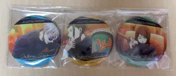 주술회전 회옥옥절 Blu-ray 특전 캔뱃지 고죠, 게토, 이에이리