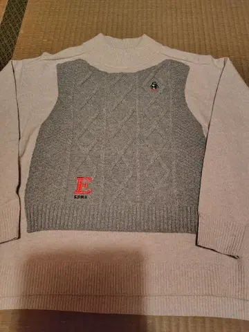 Miss edit Collection 베스트풍 스웨터