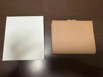 황궁 베이지 접이식 지갑