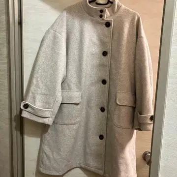 사만사 모스모스 버튼 울 혼방