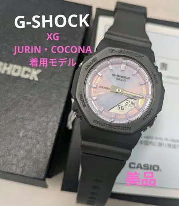 G-SHOCK WOMEN GMA-P2100PC-1 블랙&퍼플
