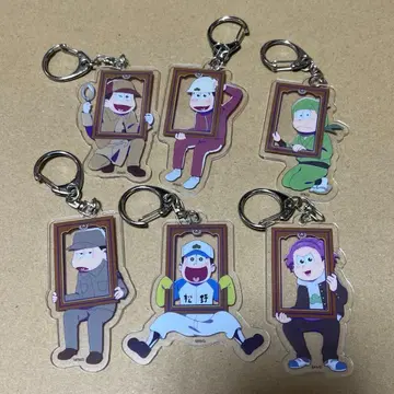 오소마츠 6쌍둥이 소설 혜택 아크릴 키링