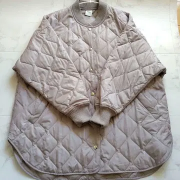 Spick & Span 베이지 퀼팅 자켓