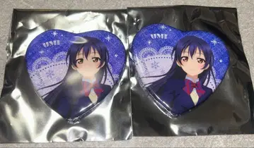 러브 라이브 아틀레 atre 미니게임 하트형 캔뱃지 소노다 우미 2