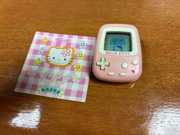 헬로키티 게임기 사용설명서 포함