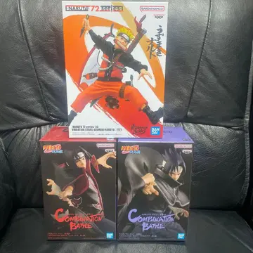 NARUTO 나루토 사스케 이타치 피규어 3체 세트