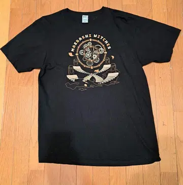 마에바시 위치즈 라이브 굿즈 T셔츠 블랙 XL 반팔