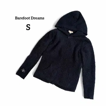 [베어풋 드림] 풀 집업 보아 후드티 보들보들 룸웨어 네이비