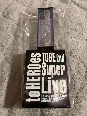 to HEROes TOBE 2nd Super Live 응원봉