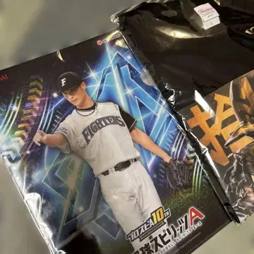 프로스피 팬 페스티벌 다르빗슈 오리지널 아트 T셔츠 클리어 파일