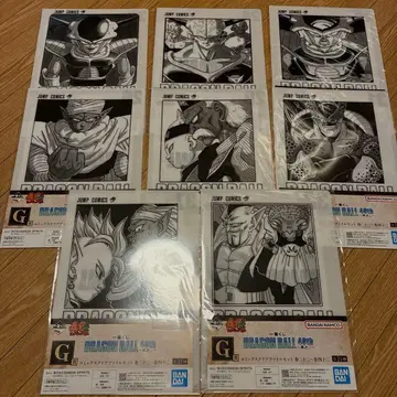 제일복권 드래곤볼 40th 제2탄 G상 클리어 파일 8종 세트