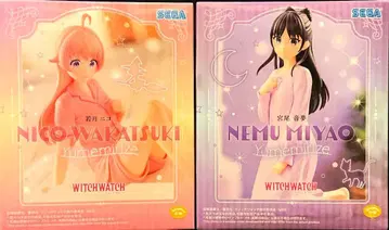 WITCH WATCH 와카츠키 니코 & 미야오 오토메 피규어 세트
