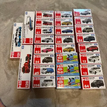 [ 새상품 미개봉 ] 토미카 미니카 세트 27대 묶음 판매 슈링크 포함