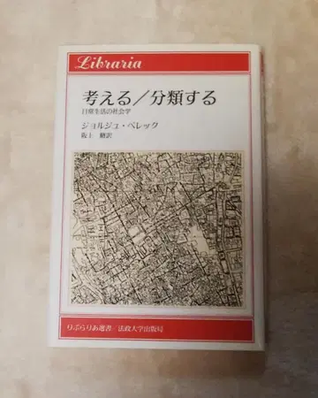 생각하기/분류하기 : 일상생활의 사회학