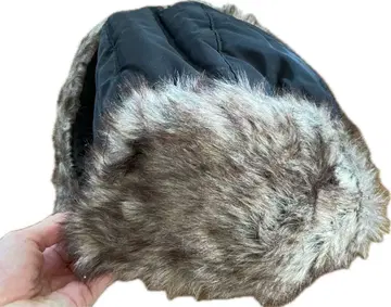 퍼가 달린 플라이트 캡 블랙 빅 사이즈 (61~63)