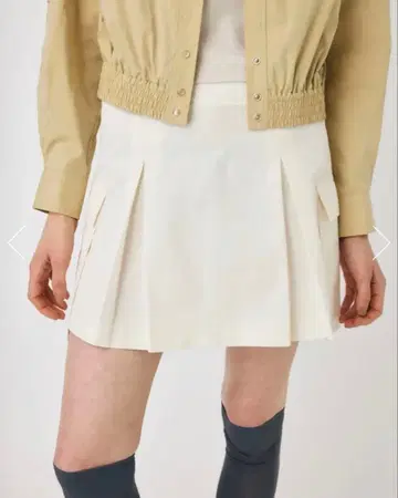 moussy MILITARY PLEATS 스커트