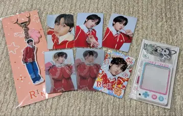 NCTWISH LOGIN 아크릴 키링 리쿠 트레이딩 카드 세트