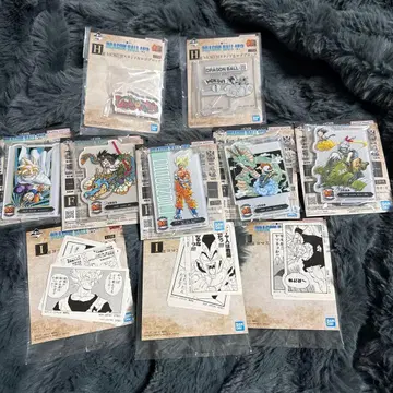 드래곤볼 제일복권 아크레토 스티커 로고 블록