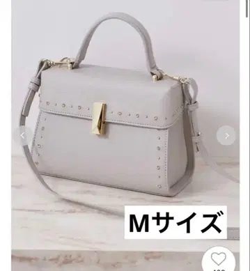 셀포드 CELFORD 뤼탕 비쥬 스터드 미니백 M 그레이