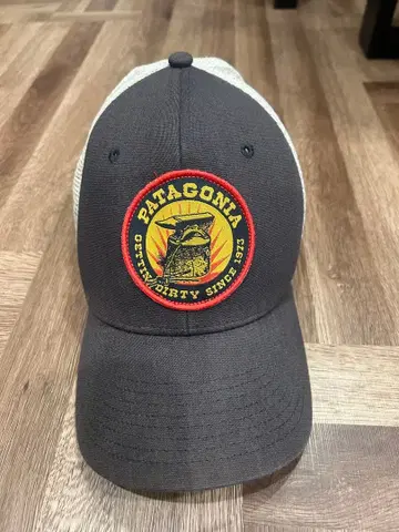 PATAGONIA 메쉬 캡 그레이 단종 레어