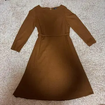 키이스 심플한 브라운 원피스 40