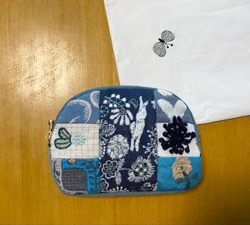 미나 페르호넨 핸드메이드 파우치 블루 계열