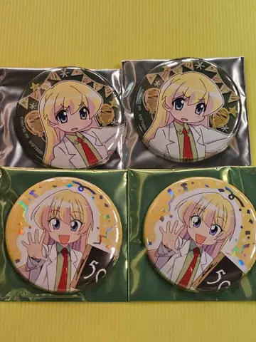 샤프트전 랜덤 금박 키 비주얼 캔뱃지 파니포니 레베카 미야모토