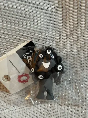 오사카 간사이 만박 블랙 미야쿠미야쿠 PVC 마스코트 키링