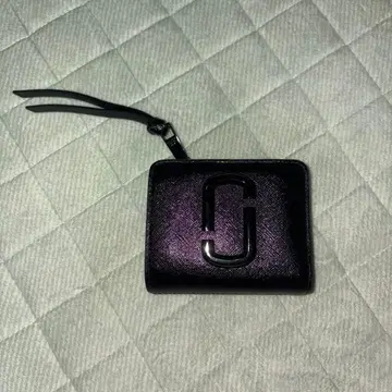 Marc jacobs 이단 접이식 지갑 블랙