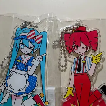 하츠네 미쿠 중음 테토 메즈마라이저 사츠키 아크릴 스탠드 2매 세트