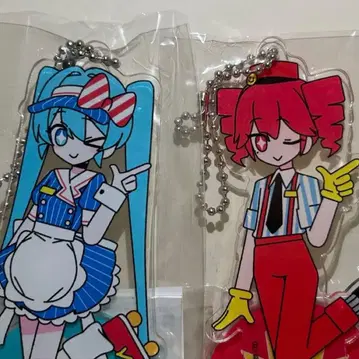 하츠네 미쿠 중음 테토 메즈마라이저 사츠키 아크릴 스탠드 2매 세트